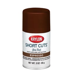 Krylon Short Cuts Gloss Espresso Spray Paint 3 oz