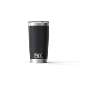 YETI  Rambler  Black  Stainless Steel  Travel  Tumbler  BPA Free 20 oz. 