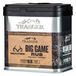 Traeger Realtree Sea Salt and Paprika Big Game Rub 7.75 oz