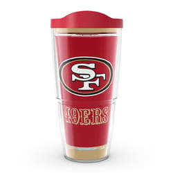 Tervis NFL 24 oz San Francisco 49ers Multicolored BPA Free Tumbler with Lid