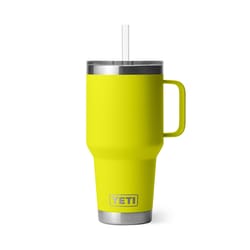 YETI Rambler 35 oz Firefly Yellow BPA Free Straw Mug