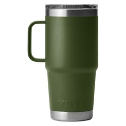 YETI Rambler 20 oz Highlands Olive BPA Free Vacuum Insulated Tumbler