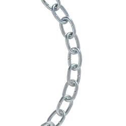 Koch Industries 2/0 in. Passing Link Carbon Steel Chain 0.189 in. D X 120 ft. L