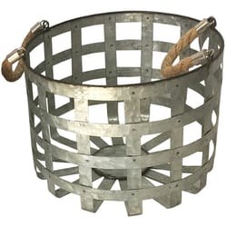 Avera Products Metal Planter Galvanized