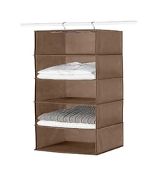 Whitmor 42 in. H X 12 in. W X 11-1/2 in. L Fabric Hanging Vertical Closet Organizer