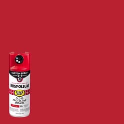 Rust-Oleum Stops Rust Custom Spray 5-in-1 Gloss Sunrise Red Spray Paint 12 oz