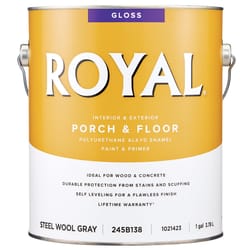 Royal  Gloss  Steel Wool Gray  Porch & Floor Alkyd Enamel  1 gal. 