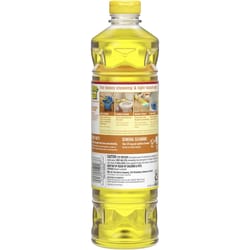 Pine-Sol Lemon Fresh Scent Multi-Surface Cleaner Liquid 28 oz