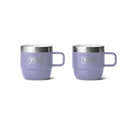 YETI Rambler 6 oz Cosmic Lilac BPA Free Espresso Insulated Tumbler