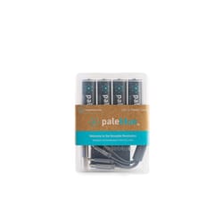 Pale Blue Earth AA Lithium Batteries 4 pk Carded