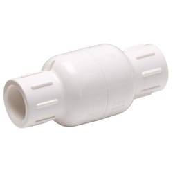 Homewerks 1 in. D X 1 in. D Solvent PVC Spring Loaded Check Valve