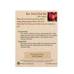 Lake Valley Seed Vegetable Seeds