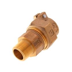 Legend 1 in. MPT X 3/4 in. D MNPT Bronze Reducing Coupling