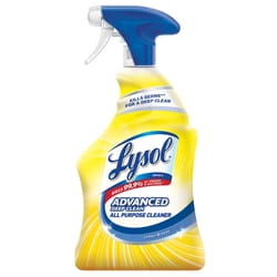 Lysol Advanced Deep Clean Lemon Breeze Scent All Purpose Cleaner Liquid 32 oz