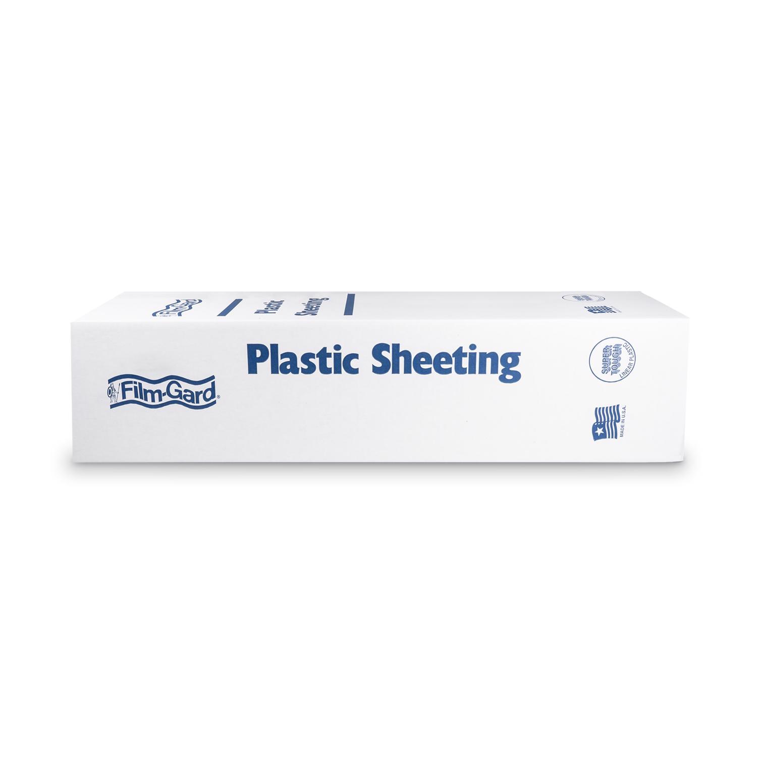 Film-Gard Plastic Sheeting 4 mil X 20 ft. W X 100 ft. L Polyethylene Black 1 pk Sansujyuku sansujyuku.com