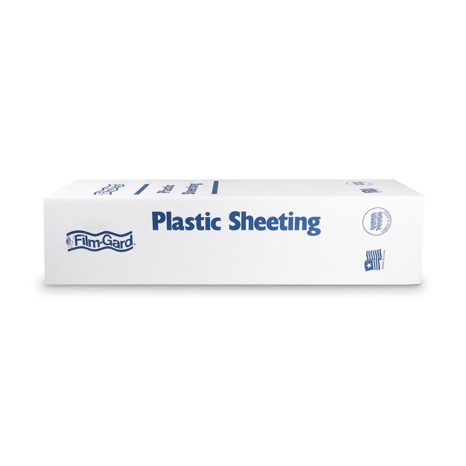 Film-Gard Plastic Sheeting 4 mil X 20 ft. W X 100 ft. L Polyethylene ...