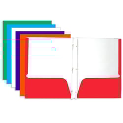 Bazic Products 11.63 in. W X 9.5 in. L Assorted Portfolio