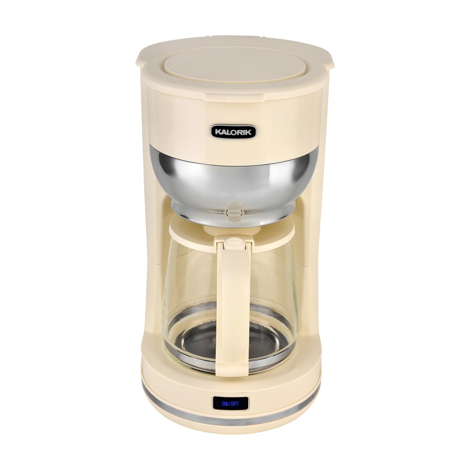 Kalorik 10 cups Cream Coffee Maker Sansujyuku sansujyuku.com