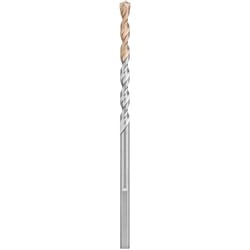 DeWalt 3/16 in. X 6 in. L Carbide Tipped Percussion Drill Bit 3-Flat Shank 1 pc