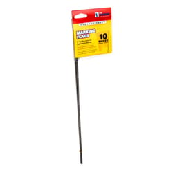 C.H. Hanson 15 in. Yellow Marking Flags Polyvinyl 10 pk