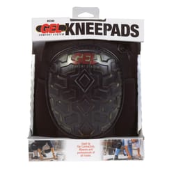 CLC 8 in. W Gel Knee Pads Black 1 pk