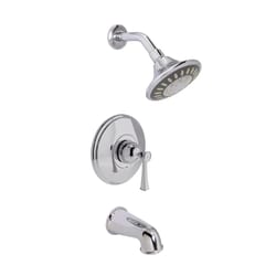 Huntington Brass Woodbury Chrome Tub and Shower Trim Kit