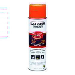 Rust-Oleum Industrial Choice Fluorescent Orange Inverted Marking Paint 17 oz