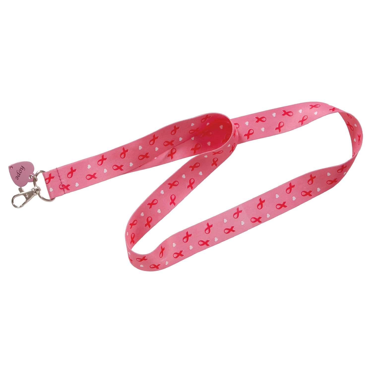 Hillman Breast Cancer Awareness Polyester Multicolored Decorative Key ...