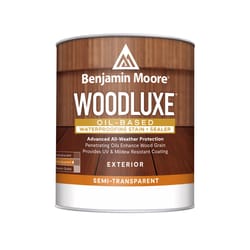 Benjamin Moore Semi-Transparent Oil-Based Acrylic Latex Waterproofing Stain + Sealer 1 qt