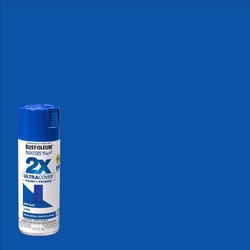 Rust-Oleum Painter's Touch 2X Ultra Cover Gloss Deep Blue Paint+Primer Spray Paint 12 oz