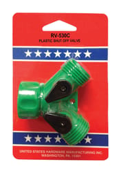 US Hardware Shut Off Valve 1 pk