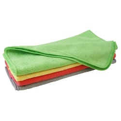 Carrand 14 in. L X 14 in. W Microfiber Auto Cleaning Cloth 8 pk