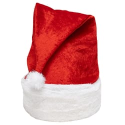 Dyno 27 in. Oversized Spring Loaded Santa Hat 1 pk