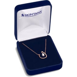 Montana Silversmiths Women's Elegant Aura Rose Gold Necklace One Size Fits Most