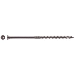 Big Timber No. 9 Sizes X 4 in. L Star Stainless Steel Fine Wood Screws 349 pk
