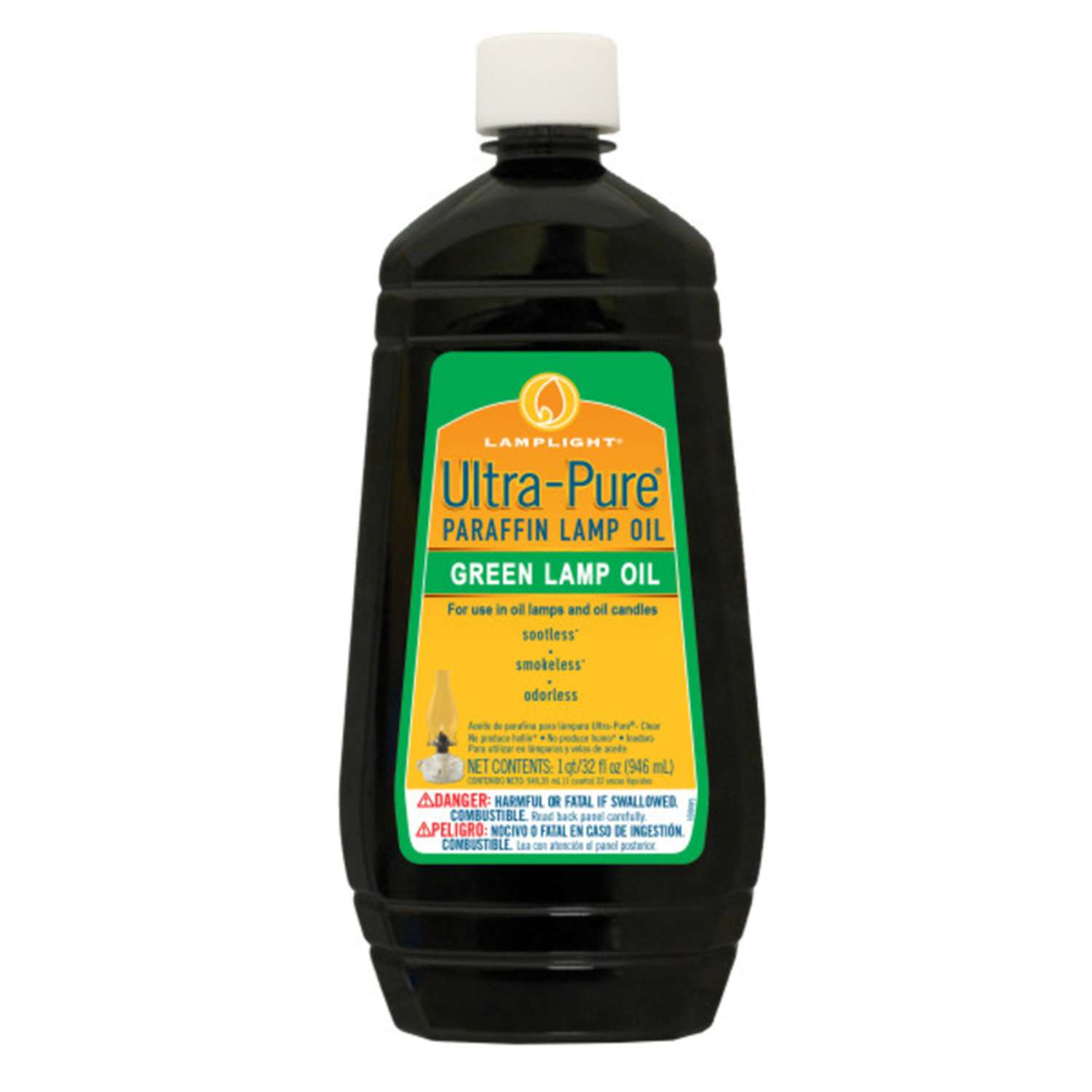 Lamplight Farms UltraPure Clean Burn Lamp Oil Green 32 oz Ace Hardware