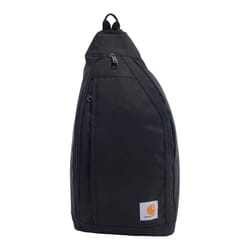 Carhartt Rain Defender Black Sling Backpack 18 in. H X 10 in. W