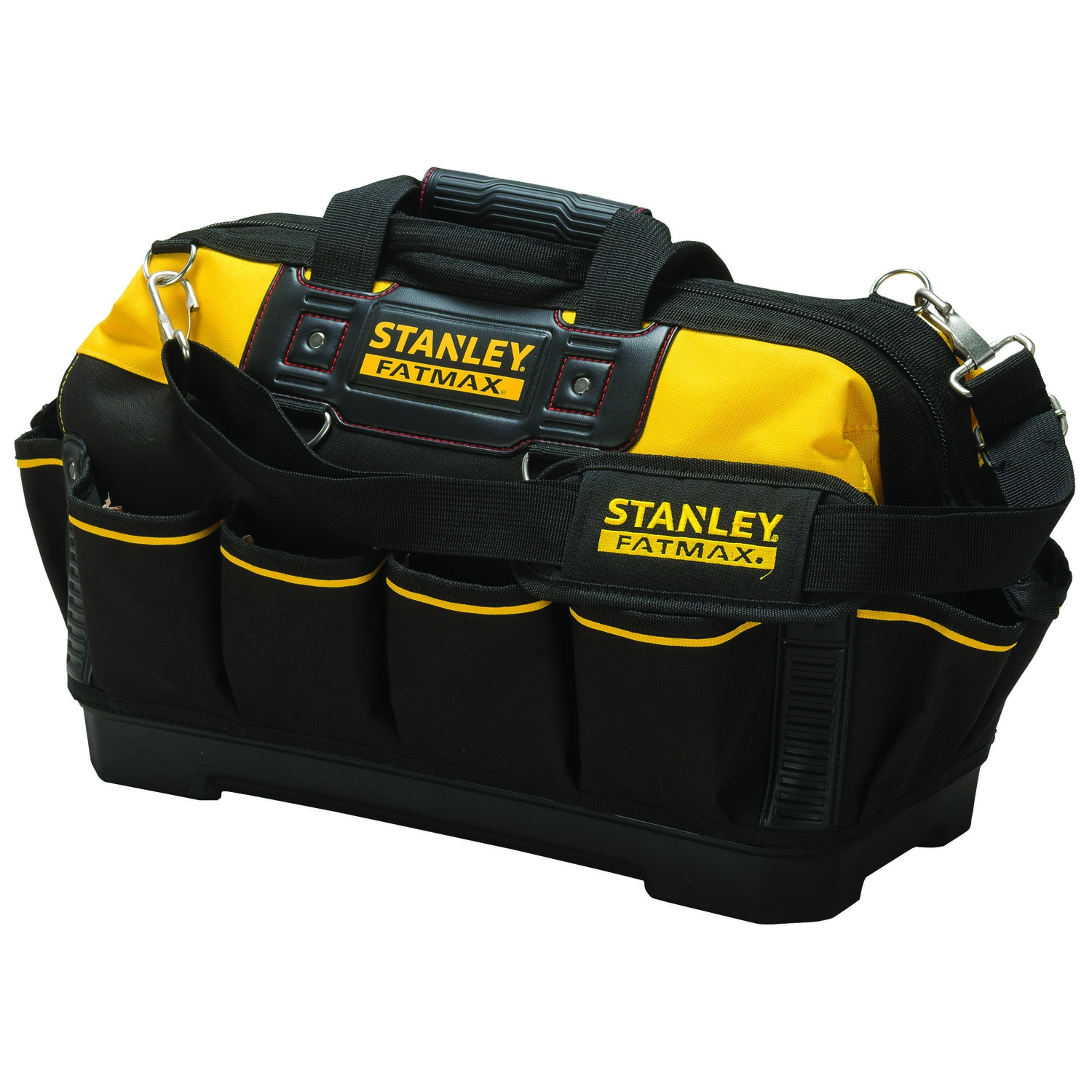 Photos - Tool Box Stanley FatMax 10 in. W X 12 in. H Polyester Tool Bag 16 pocket Black/Yell 