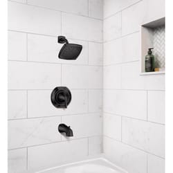 Moen Lindor 1-Handle Matte Black Tub and Shower Faucet