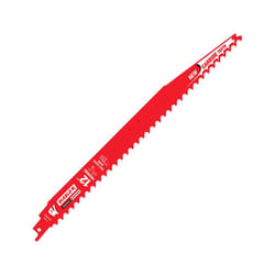 Diablo Demo Demon 12 in. Carbide Tipped Pruning & Clean Wood Reciprocating Saw Blade 3 TPI 1 pk