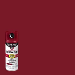 Rust-Oleum Stops Rust Indoor and Outdoor Gloss Burgundy Oil Modified Alkyd Spray Paint 12 oz