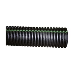 Advance Drainage Systems 3 in. D X 10 ft. L Polyethylene Slotted Single Wall Perforated Drain Pipe