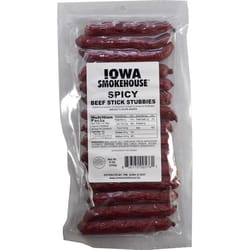 IOWA SMOKEHOUSE Spicy Beef Stick Stubbies 8 oz Packet