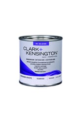 Clark+Kensington High-Gloss Designer White Premium Paint Exterior and Interior 1/2 pt