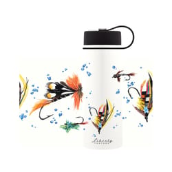 Liberty 20 oz Flies Multicolored BPA Free Vacuum Insulated Bottle