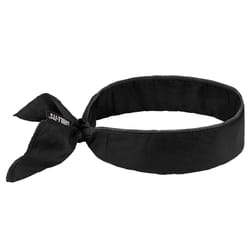 Ergodyne Chill-Its Bandana Headband Black One Size Fits Most