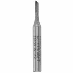 Vermont American 1/4 in. D X 1/8 x 5/16 in. X 2 in. L Carbide Tipped 1-Flute Straight Router Bit