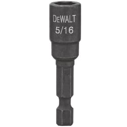 DeWalt Impact Ready 5/16 in. X 1-7/8 in. L Black Oxide Nut Driver 1 pc