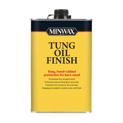 Minwax Tung Oil Finish Semi-Transparent Satin Amber Oil-Based Tung Oil 1 pt