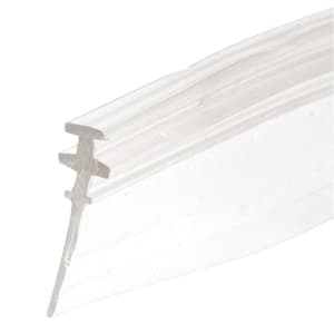 Prime Line 3 14 In H X 5 32 In W Clear Frameless Shower Door